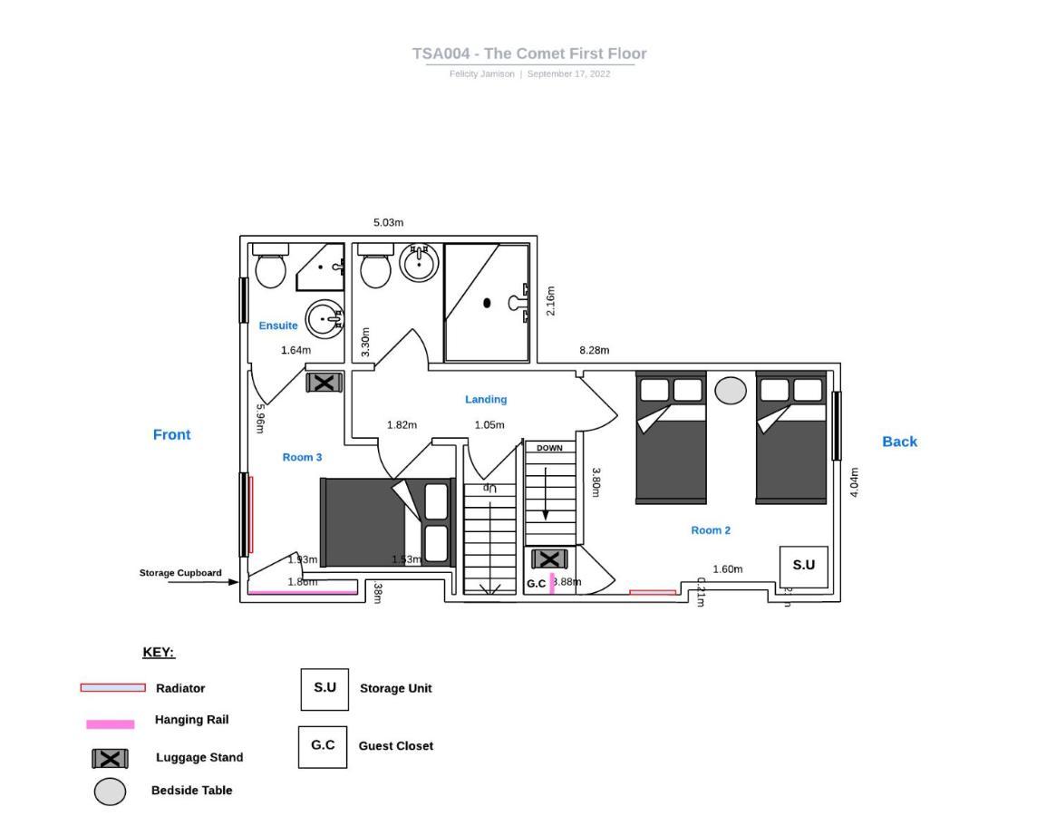 The Comet - 5 Separate Beds & 3 Bathrooms Burton-upon-Trent Exteriör bild