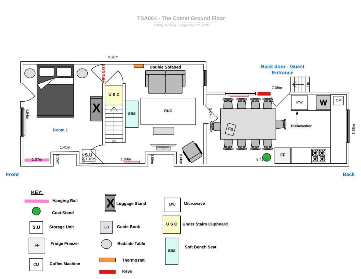 The Comet - 5 Separate Beds & 3 Bathrooms Burton-upon-Trent Exteriör bild